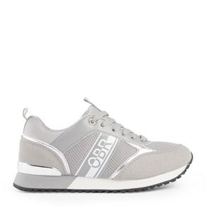 Grey Retro Runner Sneaker