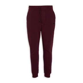 Burgundy Cropped Joggers