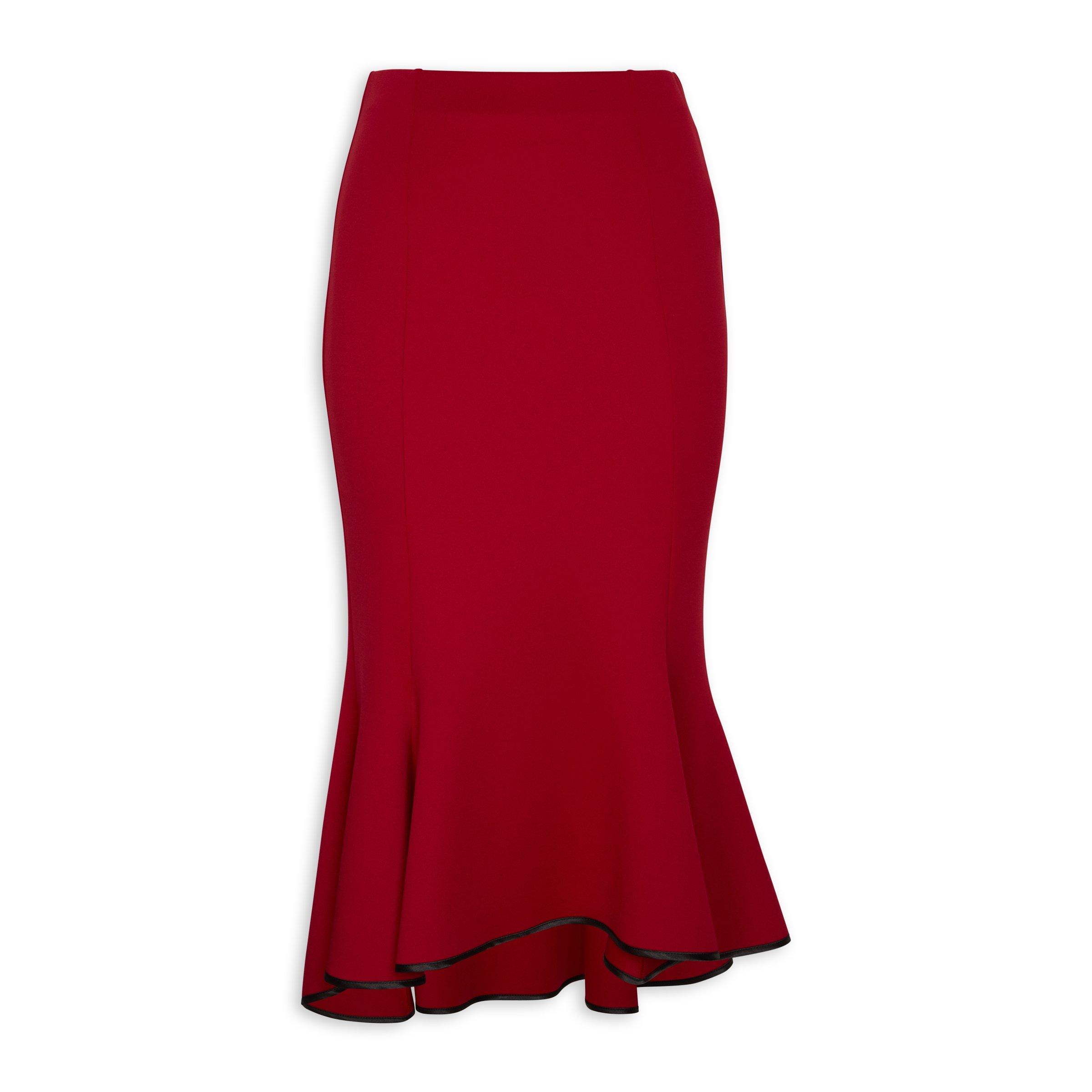 Red Pencil Skirt (3052610) | Truworths