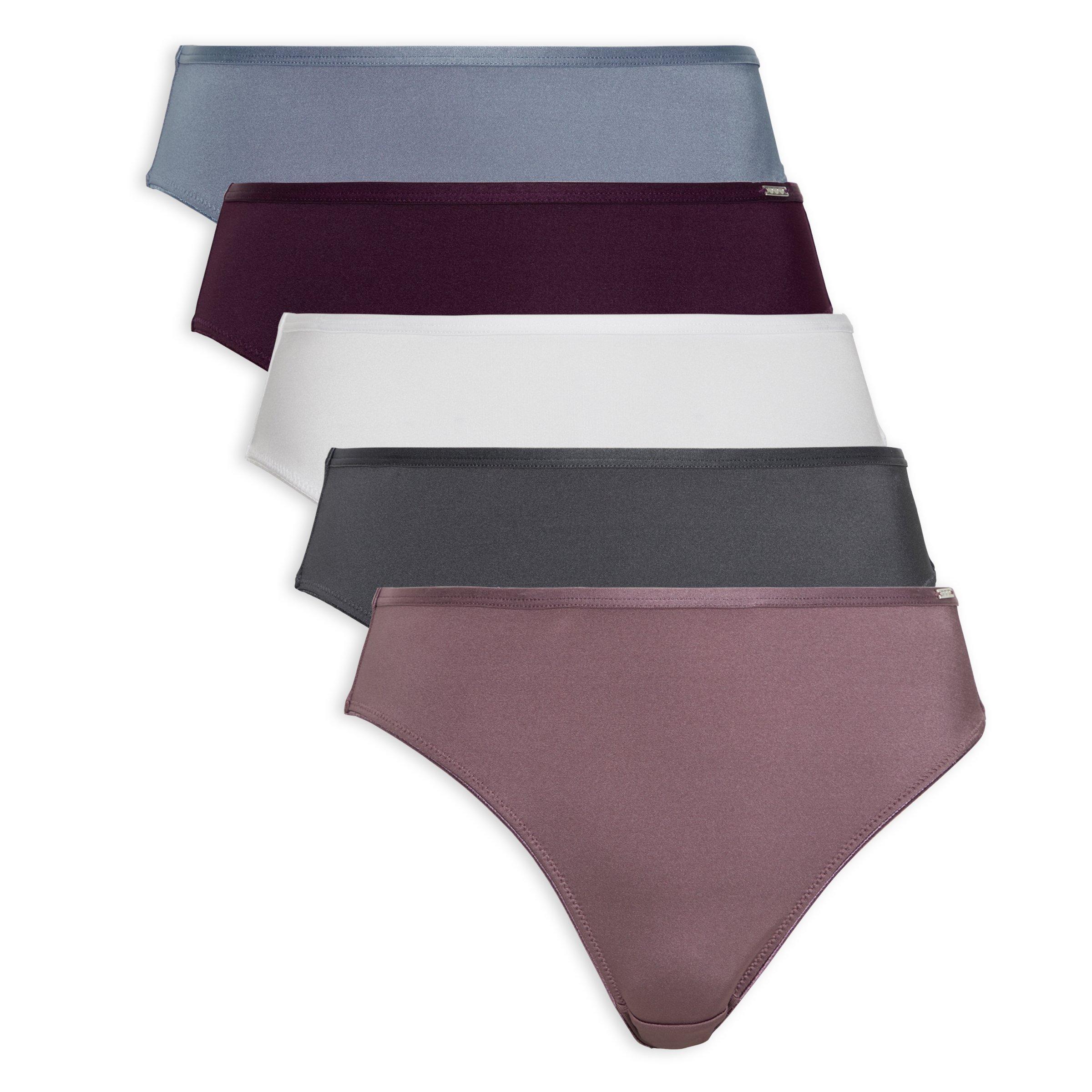 5pack Hi Leg Panties (3054064) Truworths