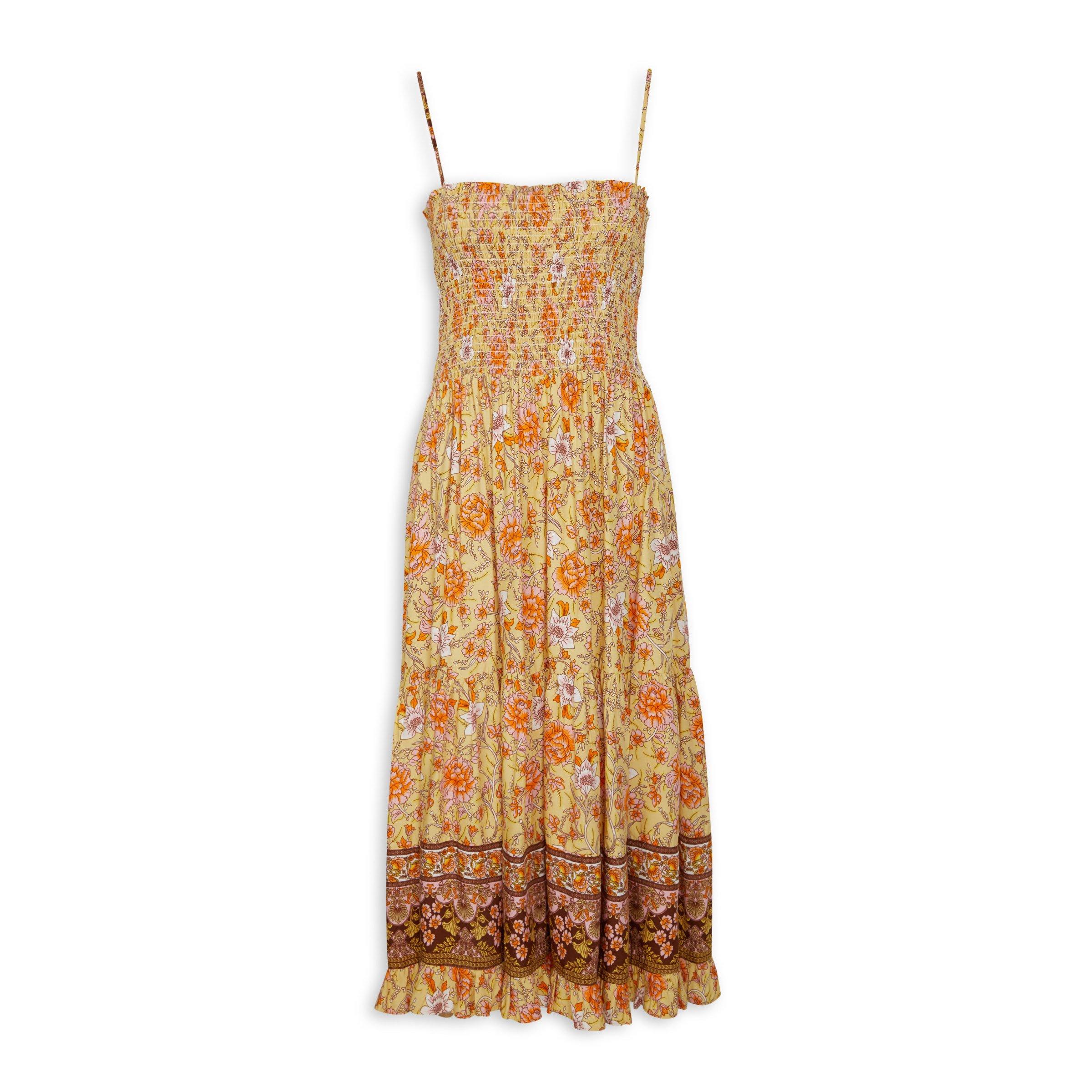 Yellow Floral Dress (3054512) | Truworths