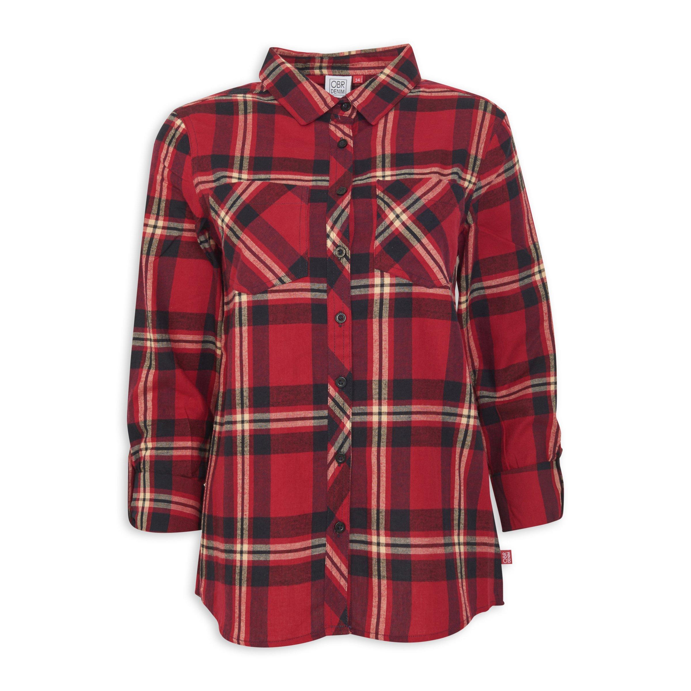 Red Check Shirt (3054629) | OUTBACK RED