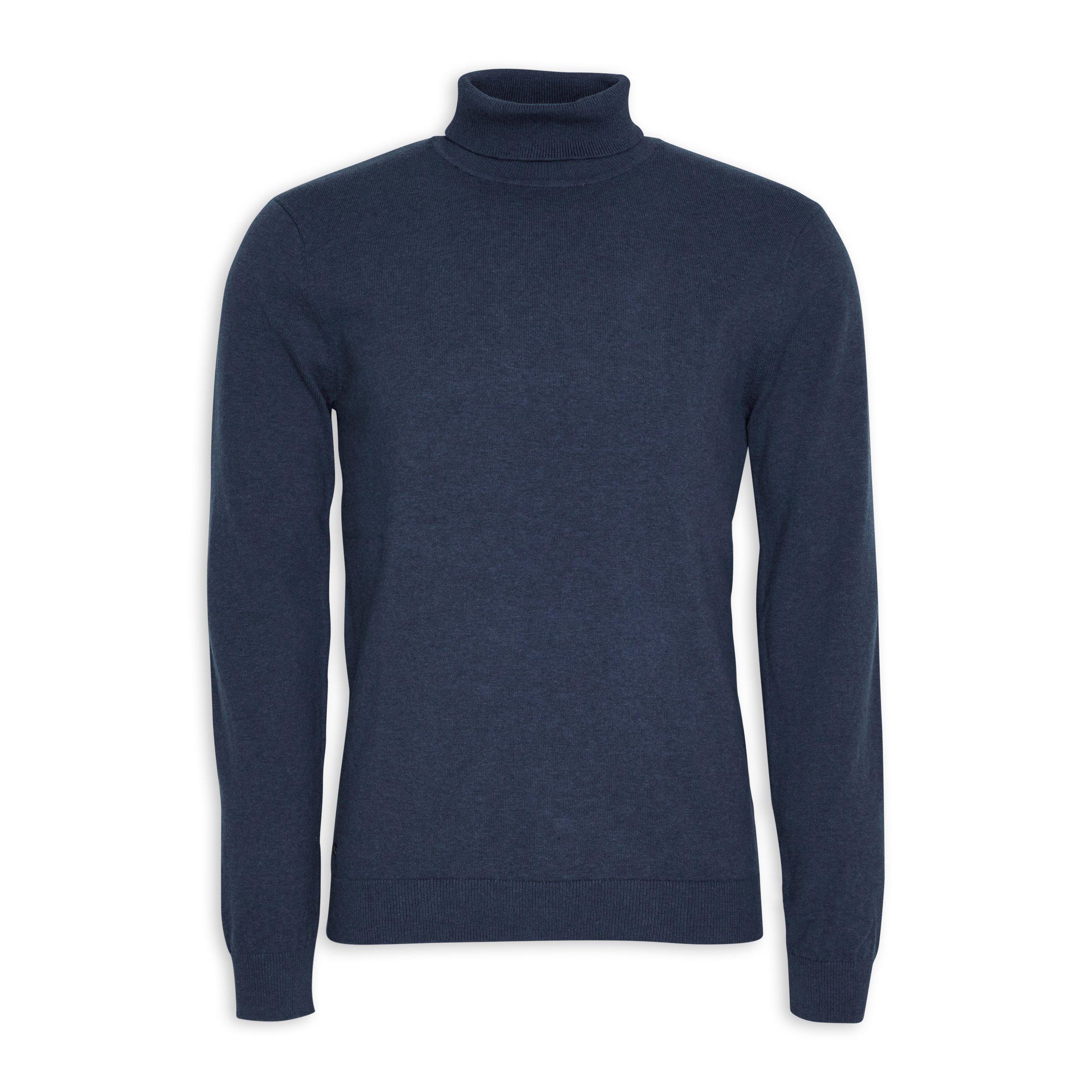 Daniel Hechter Blue Melange Polo Neck (3055284) | Truworths.co.za