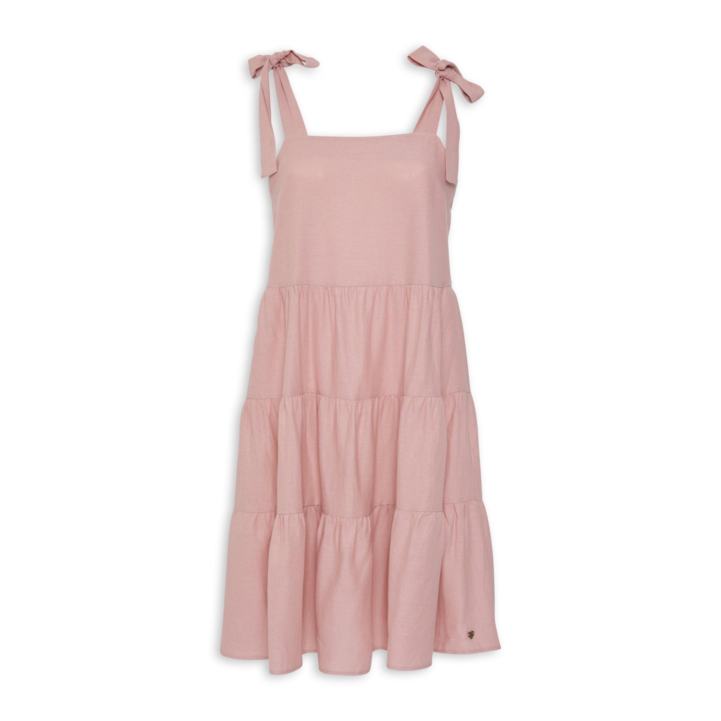 Pink Strappy Dress (3056011) | Hey Betty