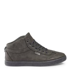 Charcoal Mid-Top Sneaker