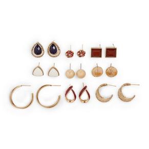 9-pack Earrings