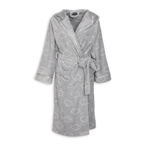 Grey Plush Gown