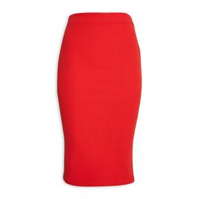 Red Bodycon Skirt