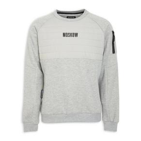 Grey Branded Sweater