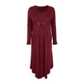 Burgundy Dress