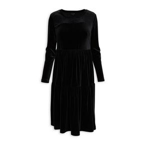 Black Tiered Dress