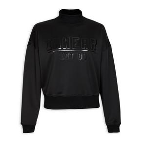 Black Branded Sweater