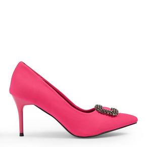 Cerise Pink Court Heel