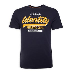 Navy Branded T-Shirt