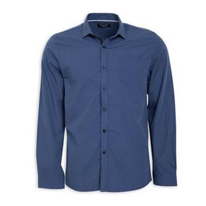 Blue Slim Fit Shirt