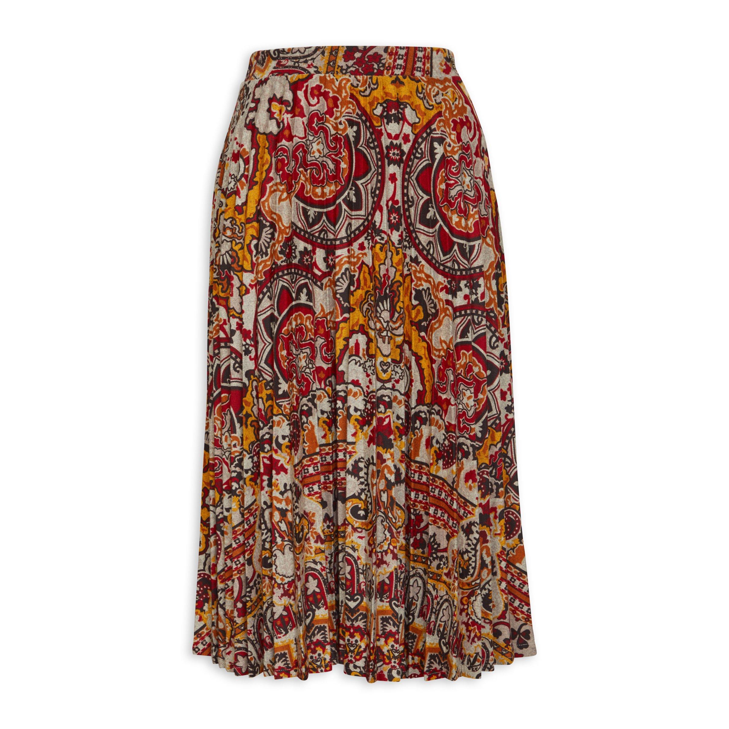 Floral Pleated Skirt (3062621) | Ginger Mary