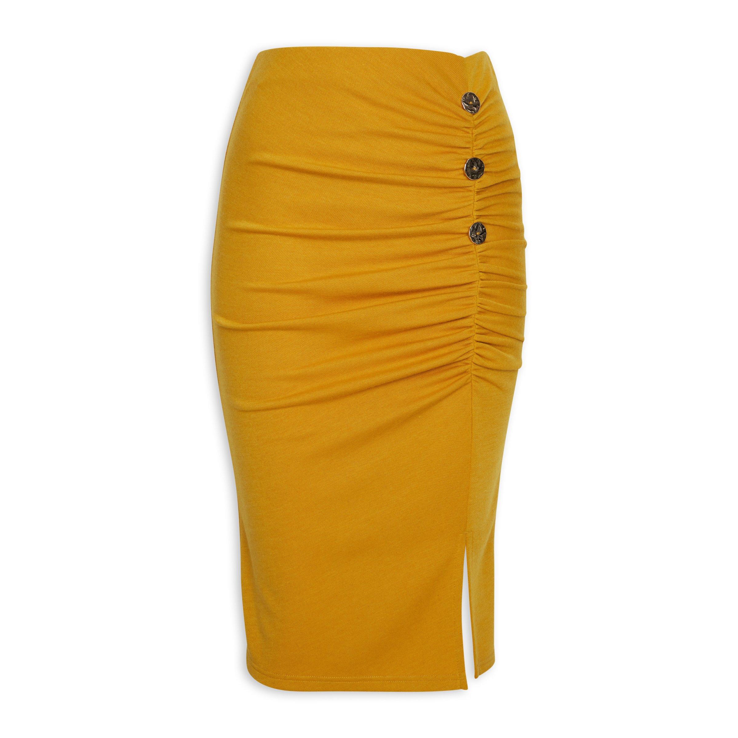 Mustard Bodycon Skirt (3062751) | Inwear