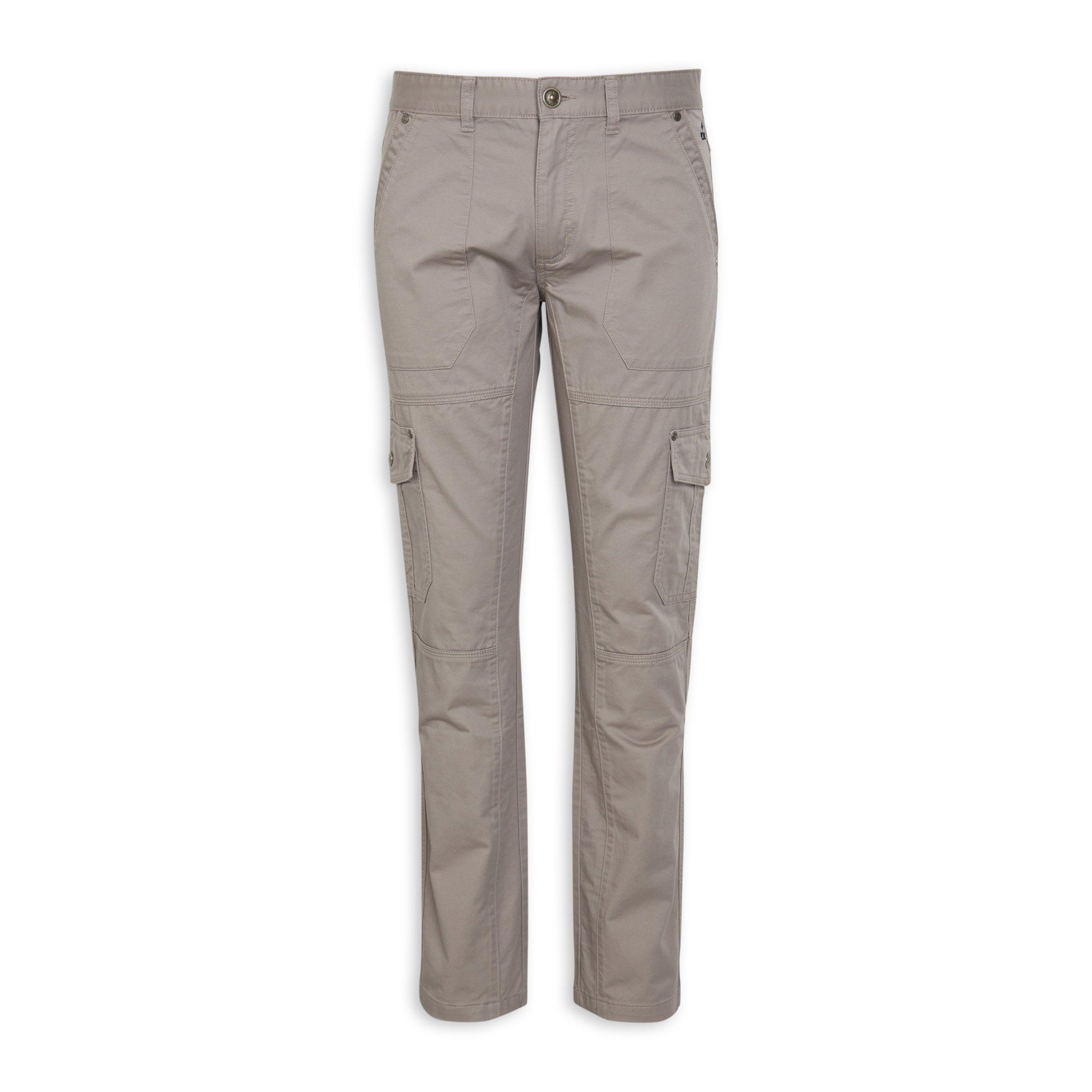 Grey Slim Utility Pants (3063118) | Daniel Hechter