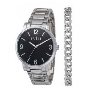 Steel Watch Bracelet Set