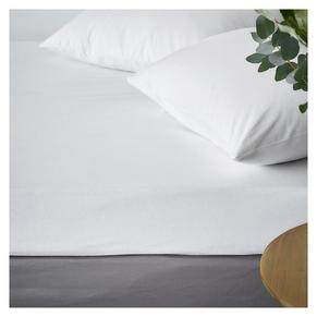 White Winter Fitted Sheet