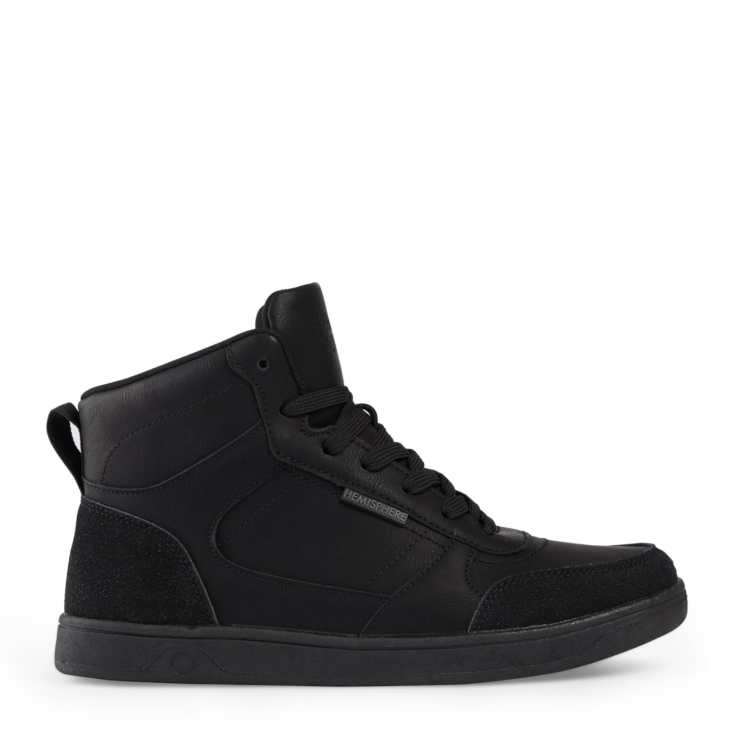 Black Hi-Top Sneaker (3063814) | Hemisphere