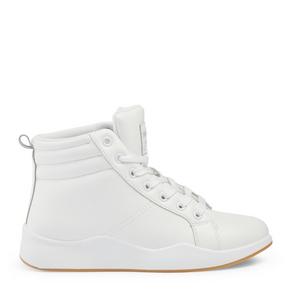 White Hi-Top Sneaker