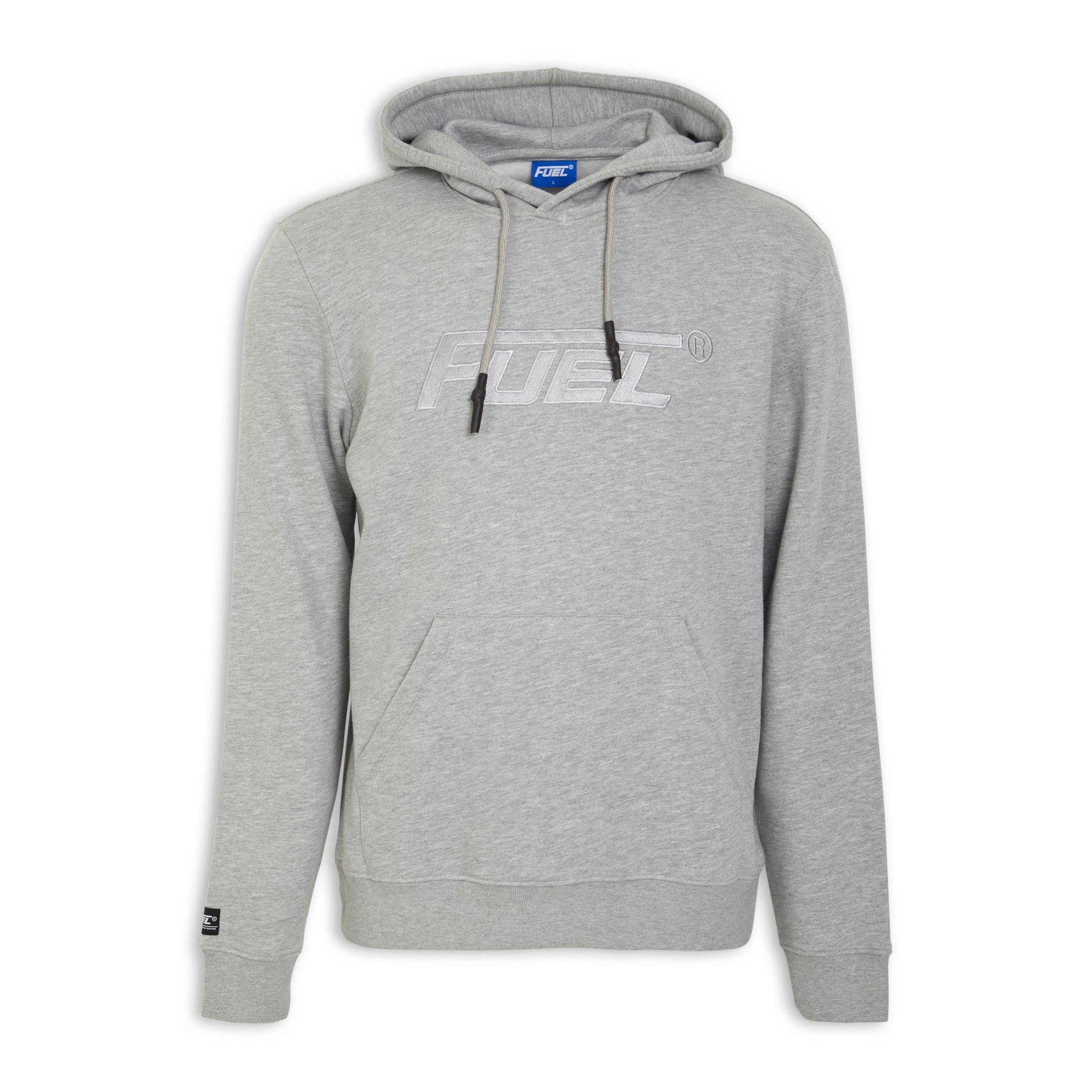 Grey Branded Hoodie (3064228) | Fuel