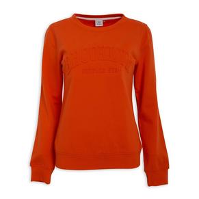 Orange Branded Sweater