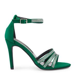 Green Ankle Strap Sandal