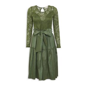 Green Tiered Dress