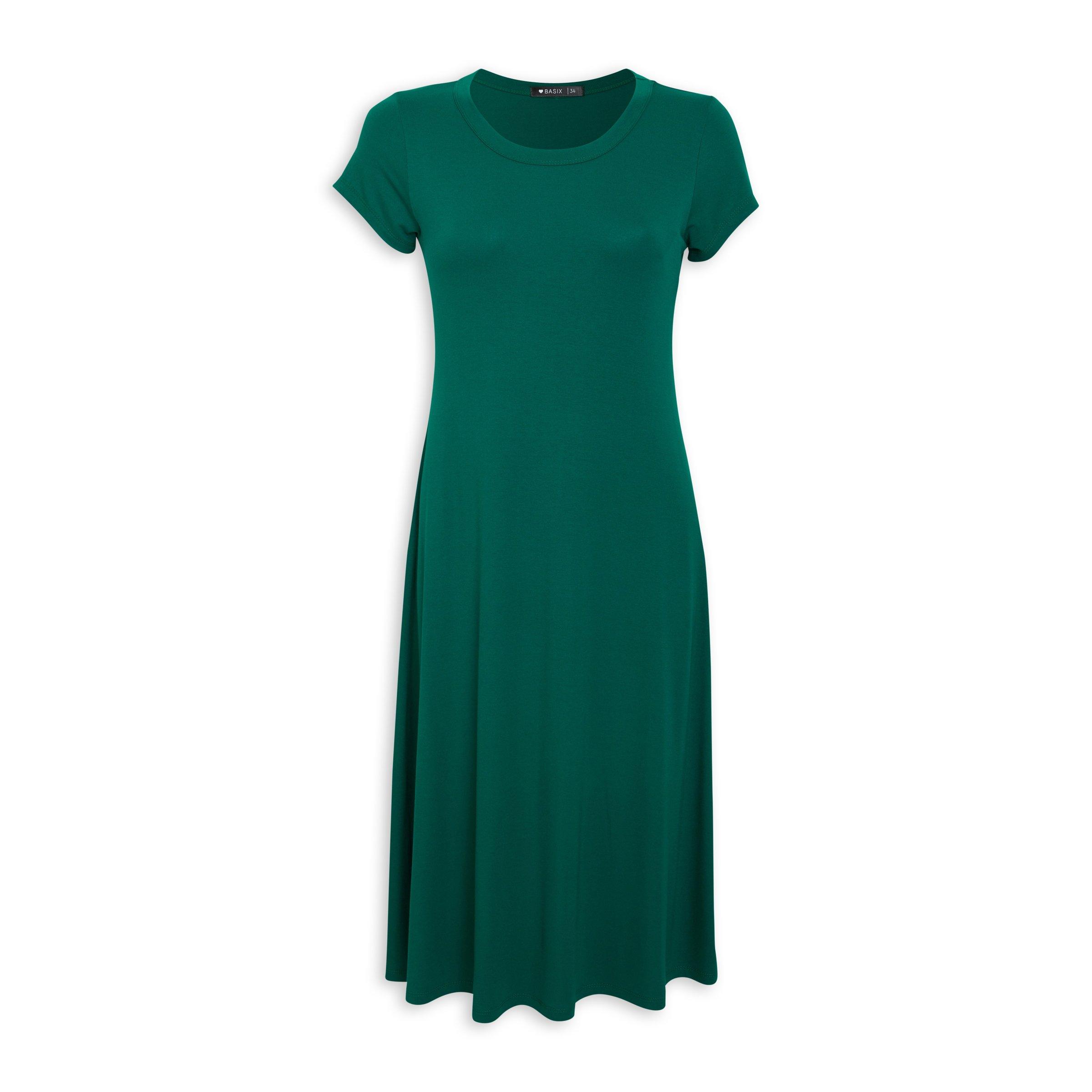 Green T-shirt Dress (3065532) | Basix