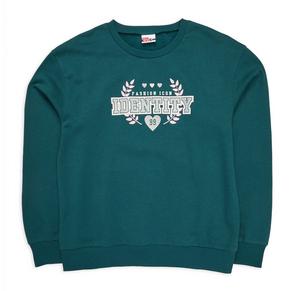 Green Branded Sweater