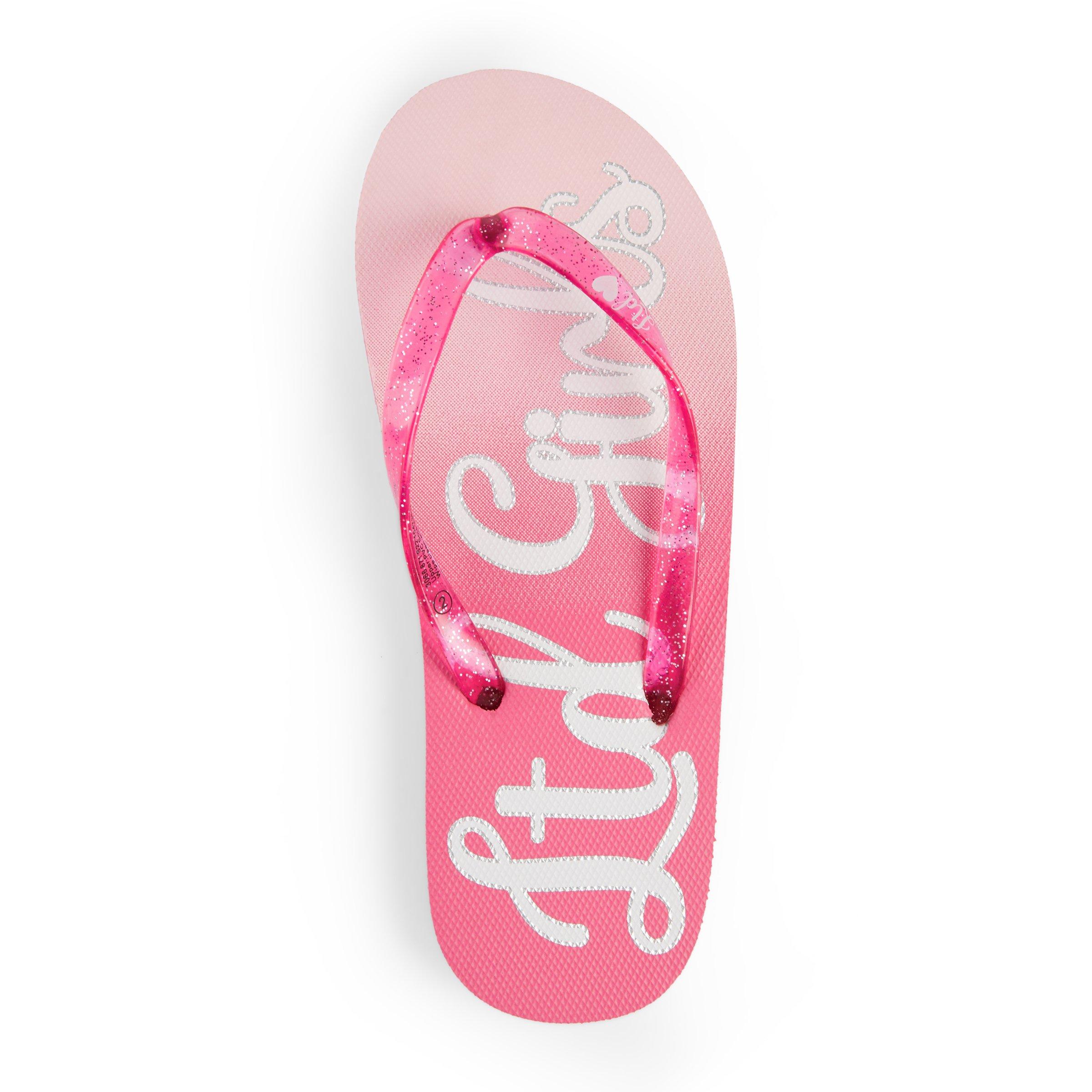 Girls Pink Ombre Flip Flop (3066871) | LTD Kids