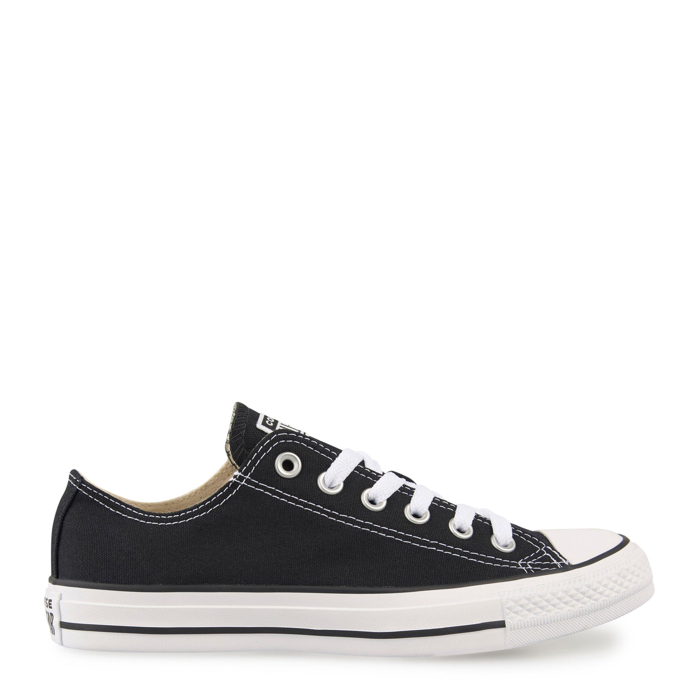 office black leather converse