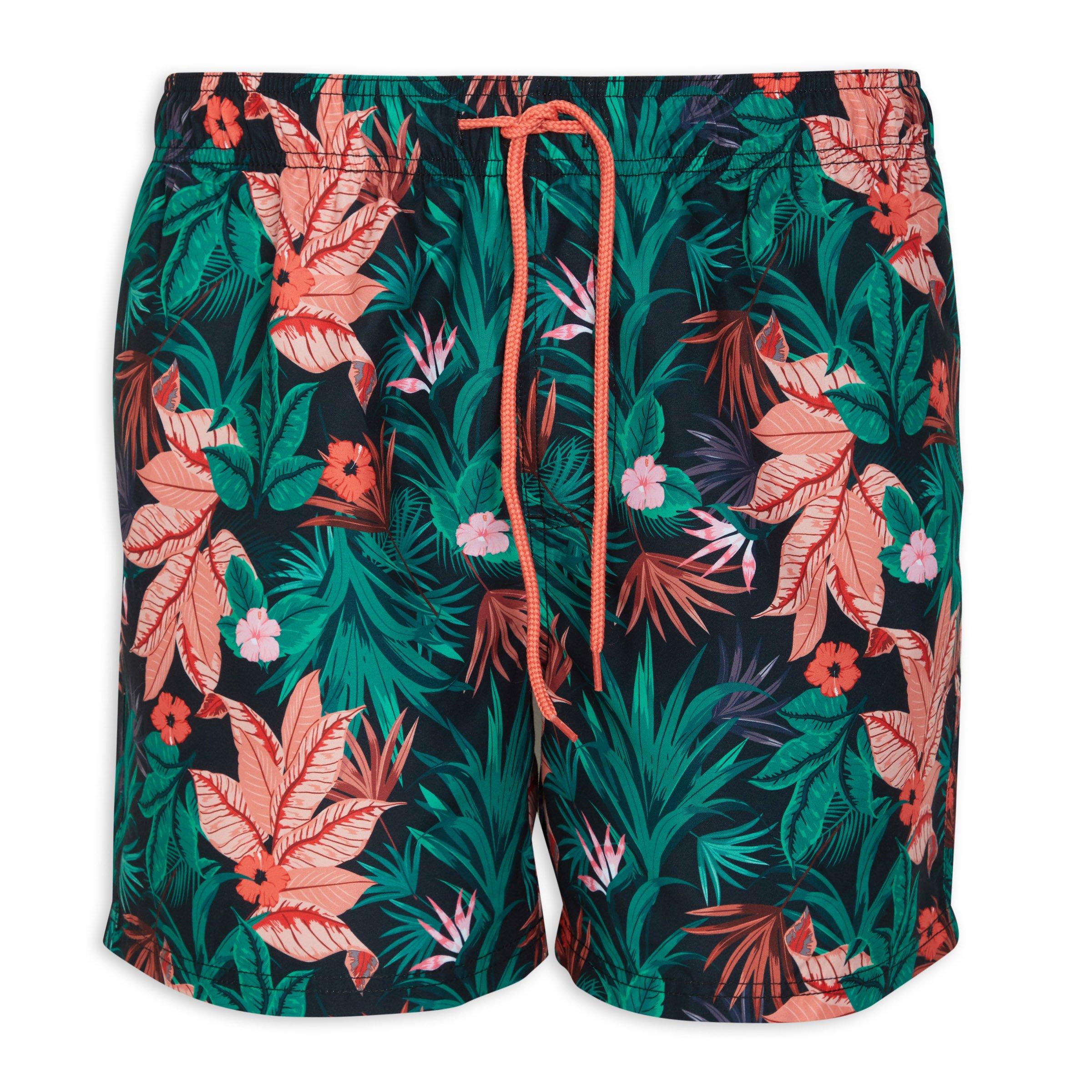 Floral Print Swim Short (3067162) | Truworths Man