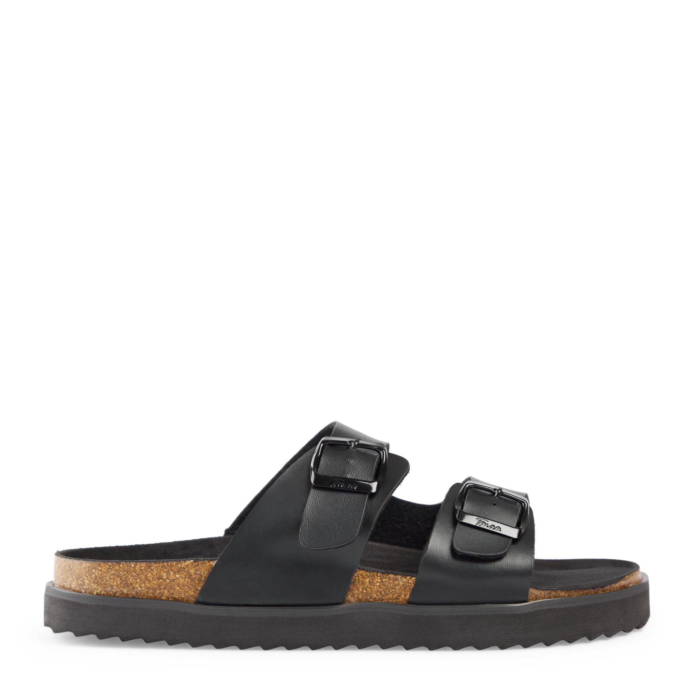 Black Chunky Double Strap Sandal (3067280) | Truworths Man