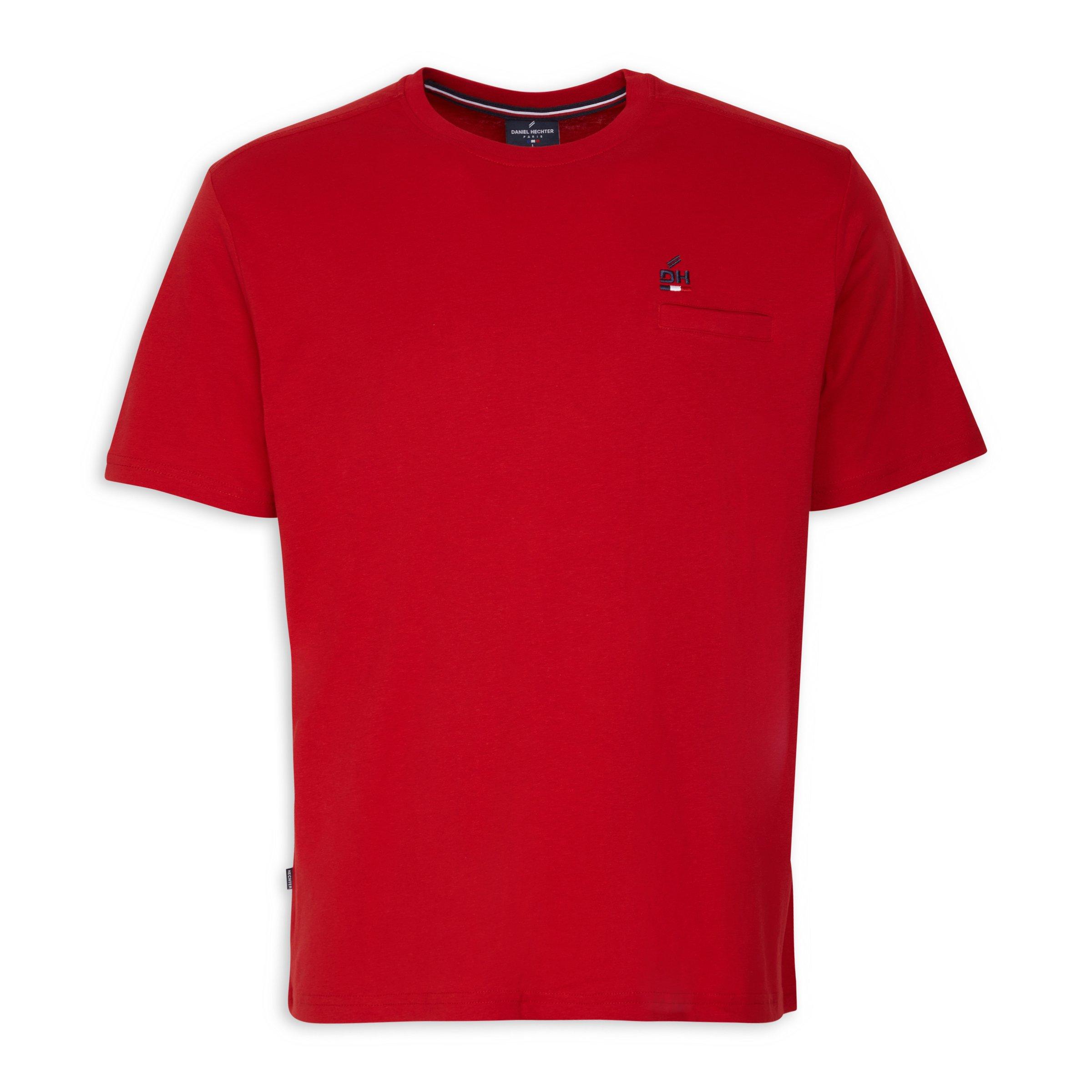 Red Welt Pocket Tee (3067523) | Daniel Hechter