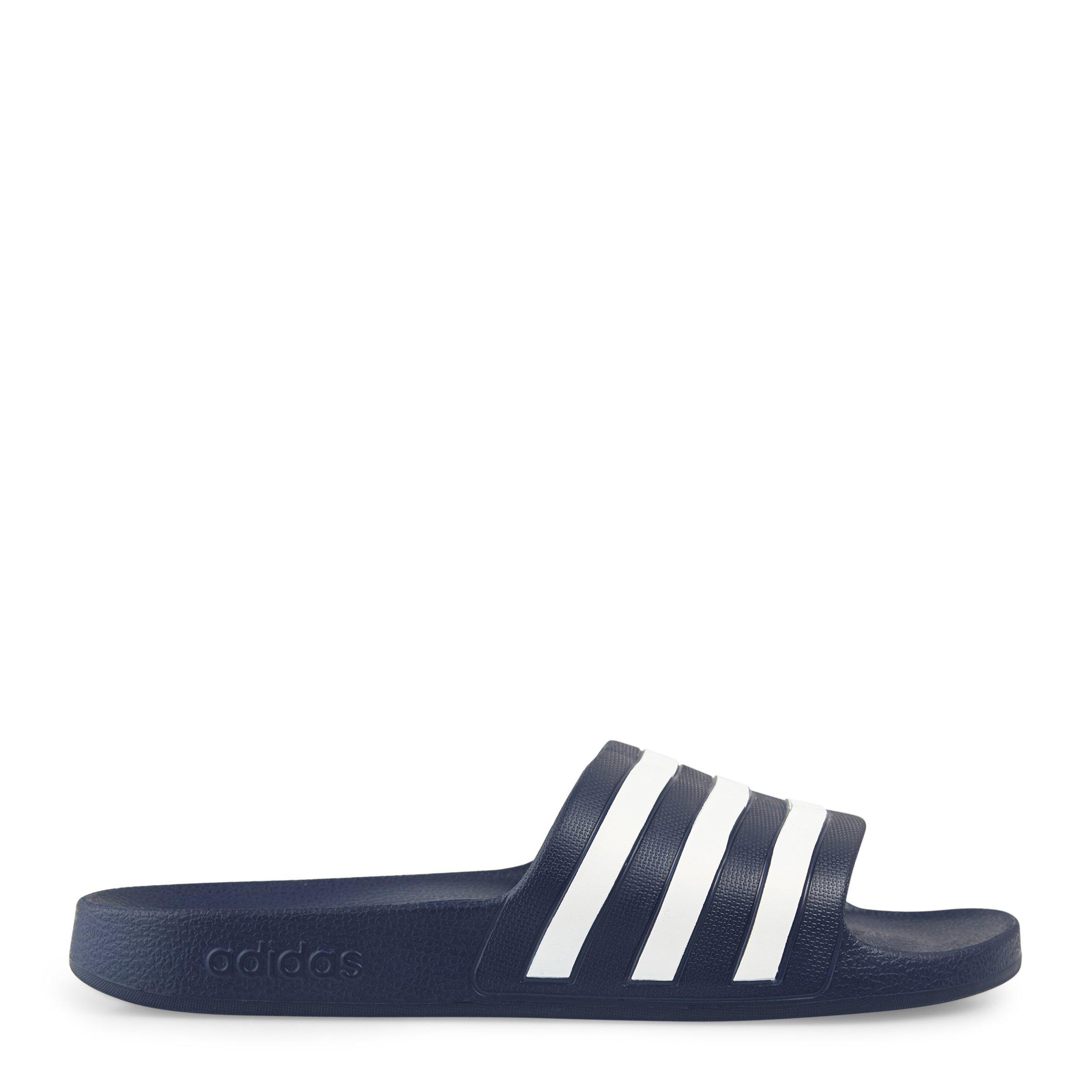 Navy Stripe Adilette Aque Slide (3067880) | Adidas