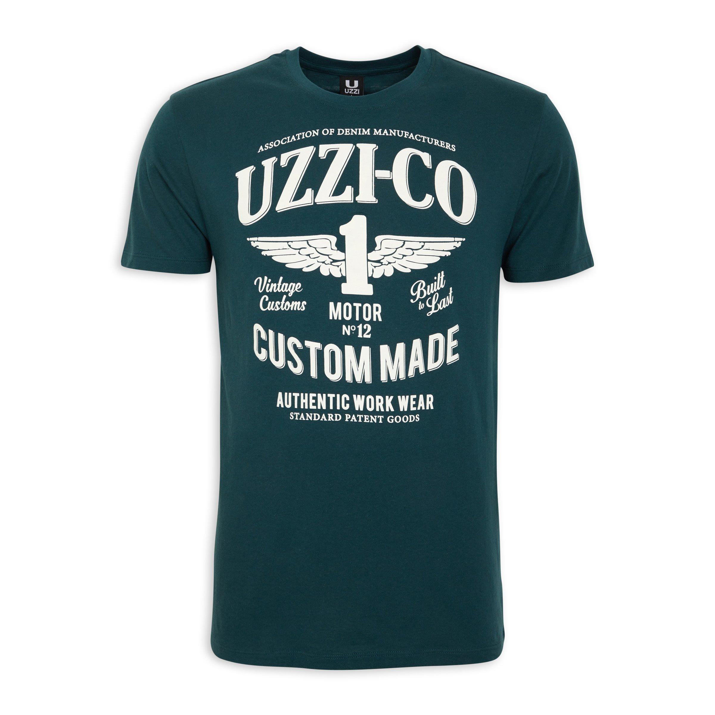 Teal Graphic Tee (3068075) | UZZI