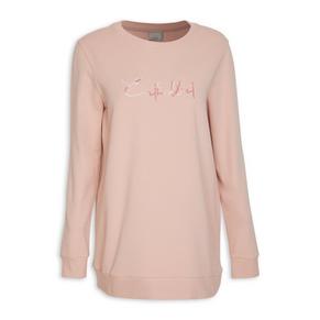 Pink Branded Sweater