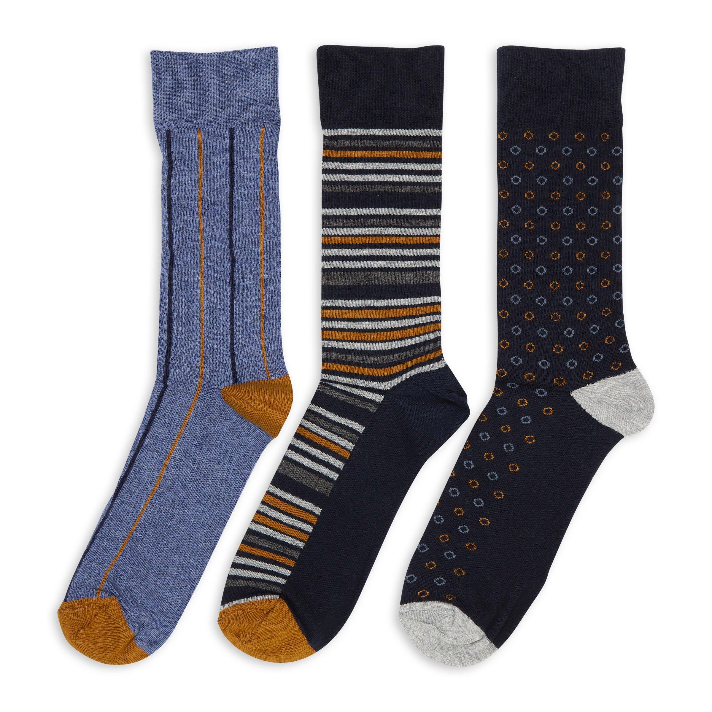 3-pack Anklet Socks (3069741) | Truworths Man