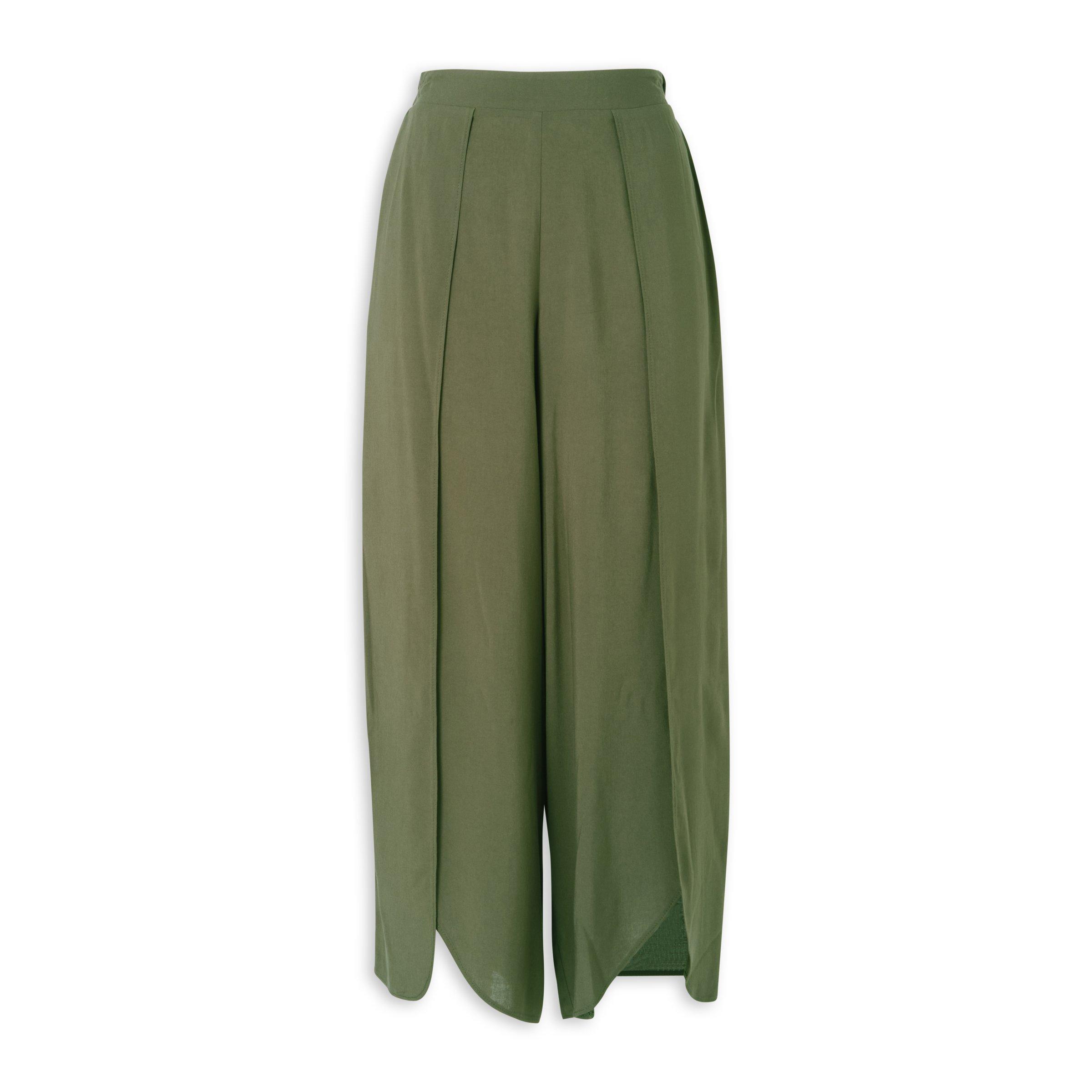 Green Wide Leg Pant (3070038) | Inwear