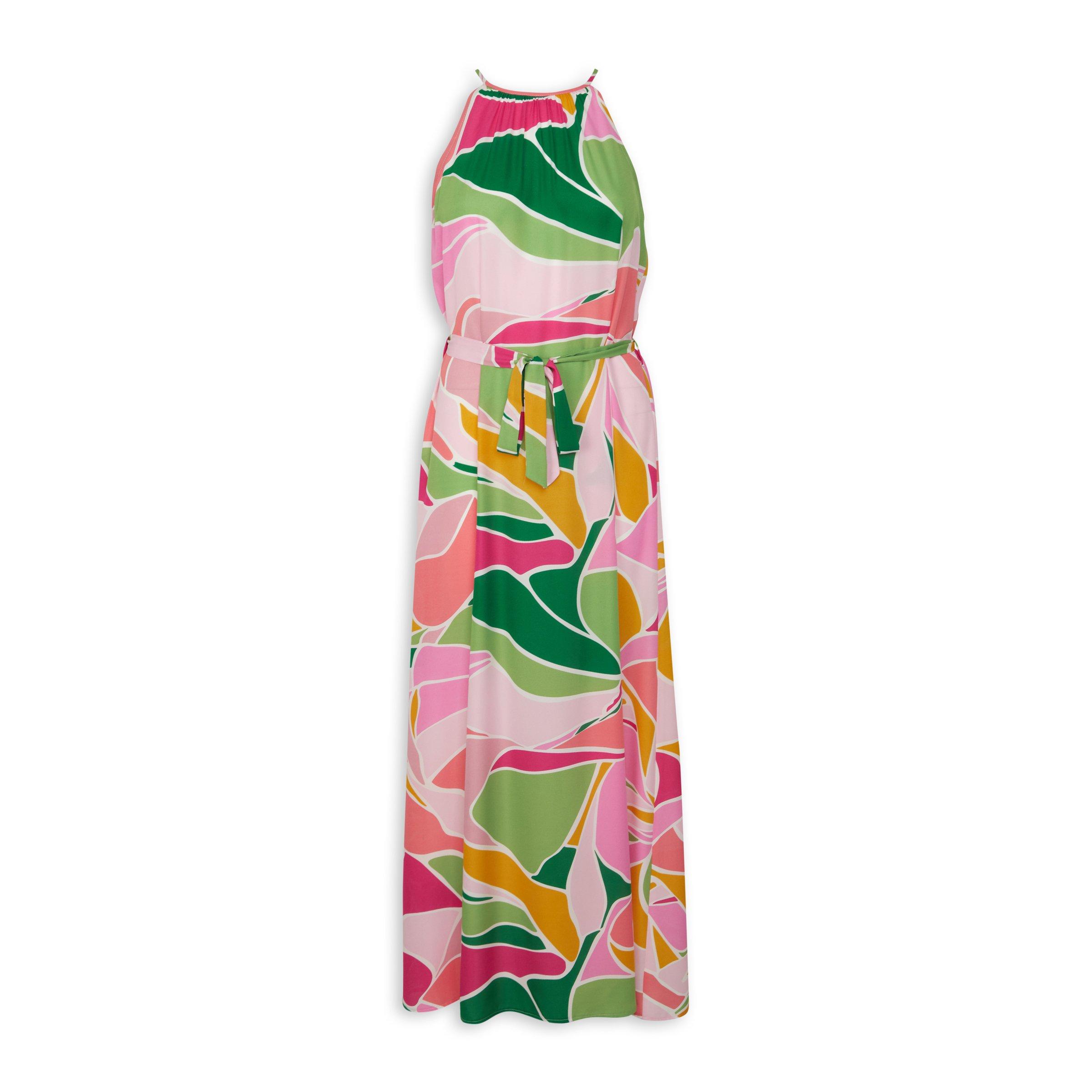 Abstract Print Column Dress (3070128) | Inwear