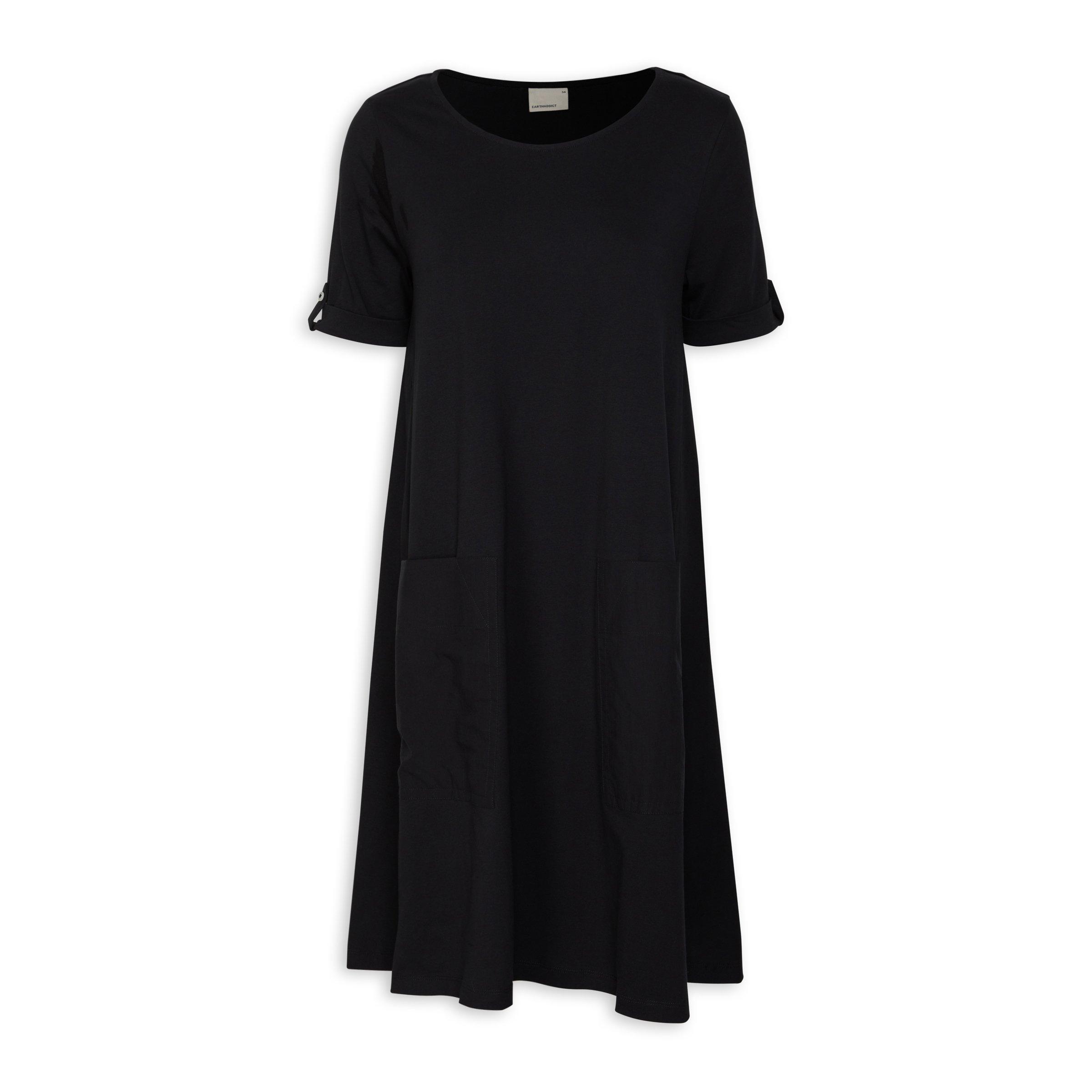 Black A-line Dress (3070583) | Earthaddict