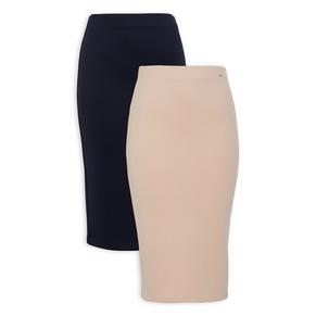 2-pack Bodycon Skirts