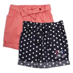 2-pack Baby Girl Shorts