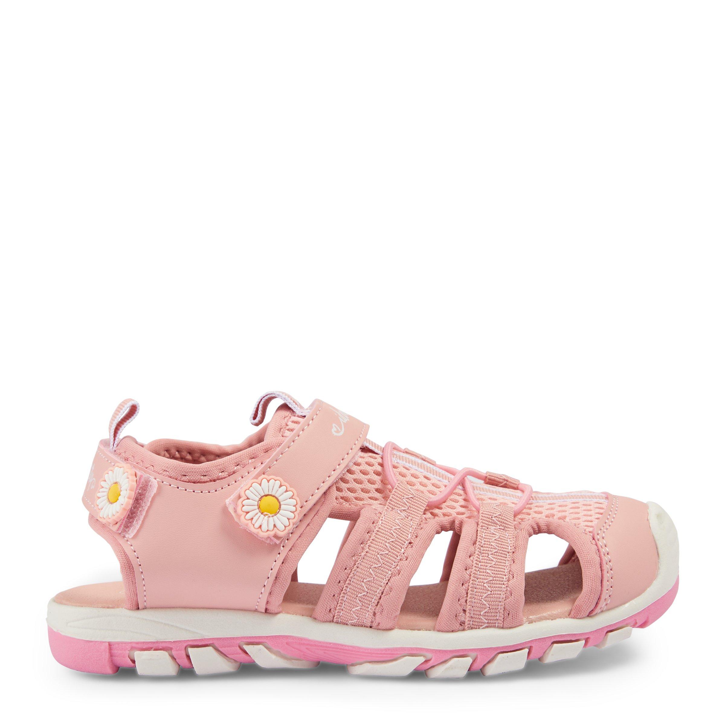 Girls Pink Fisherman Sandals (3071207) | Identity