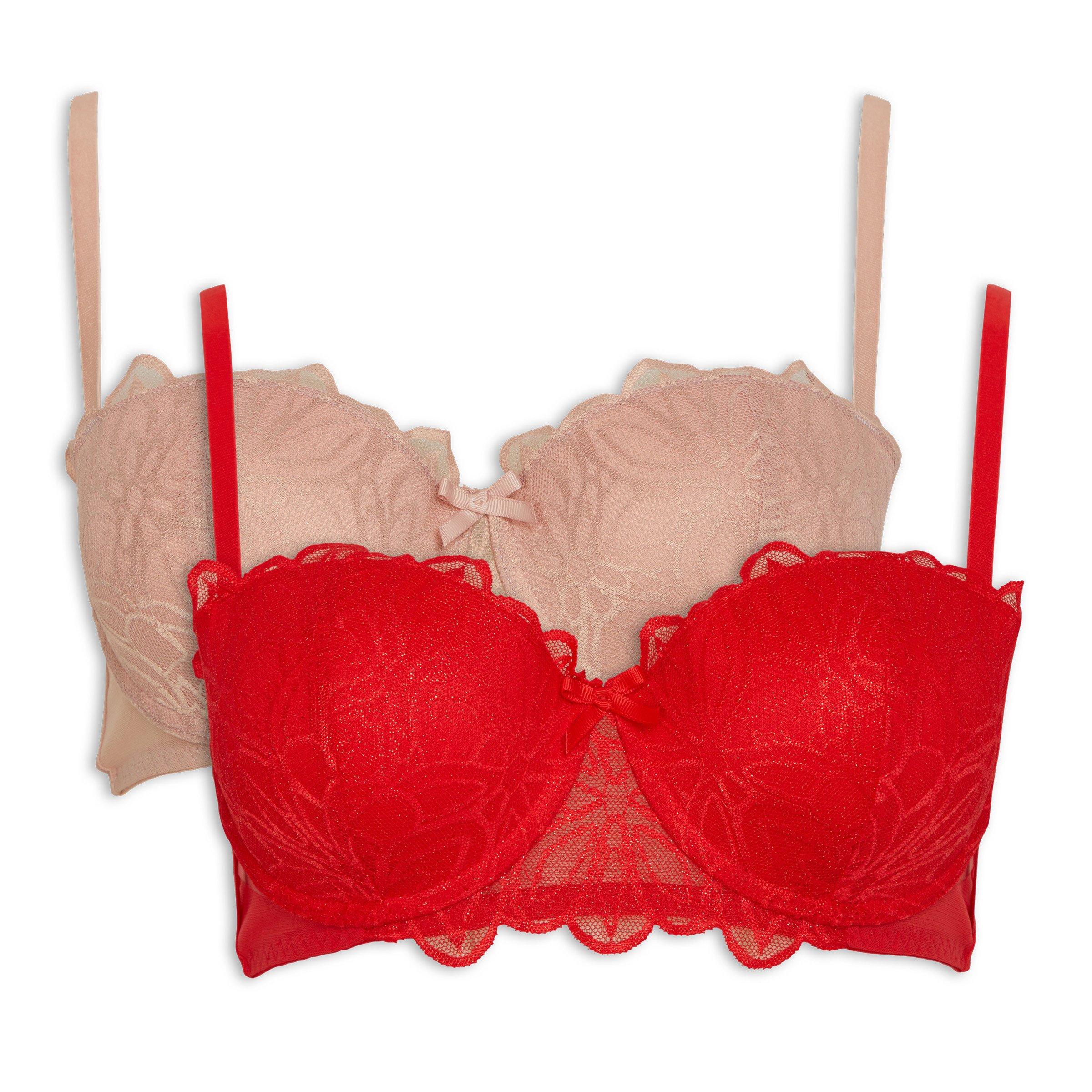 2pack Padded Bras (3071860) Identity