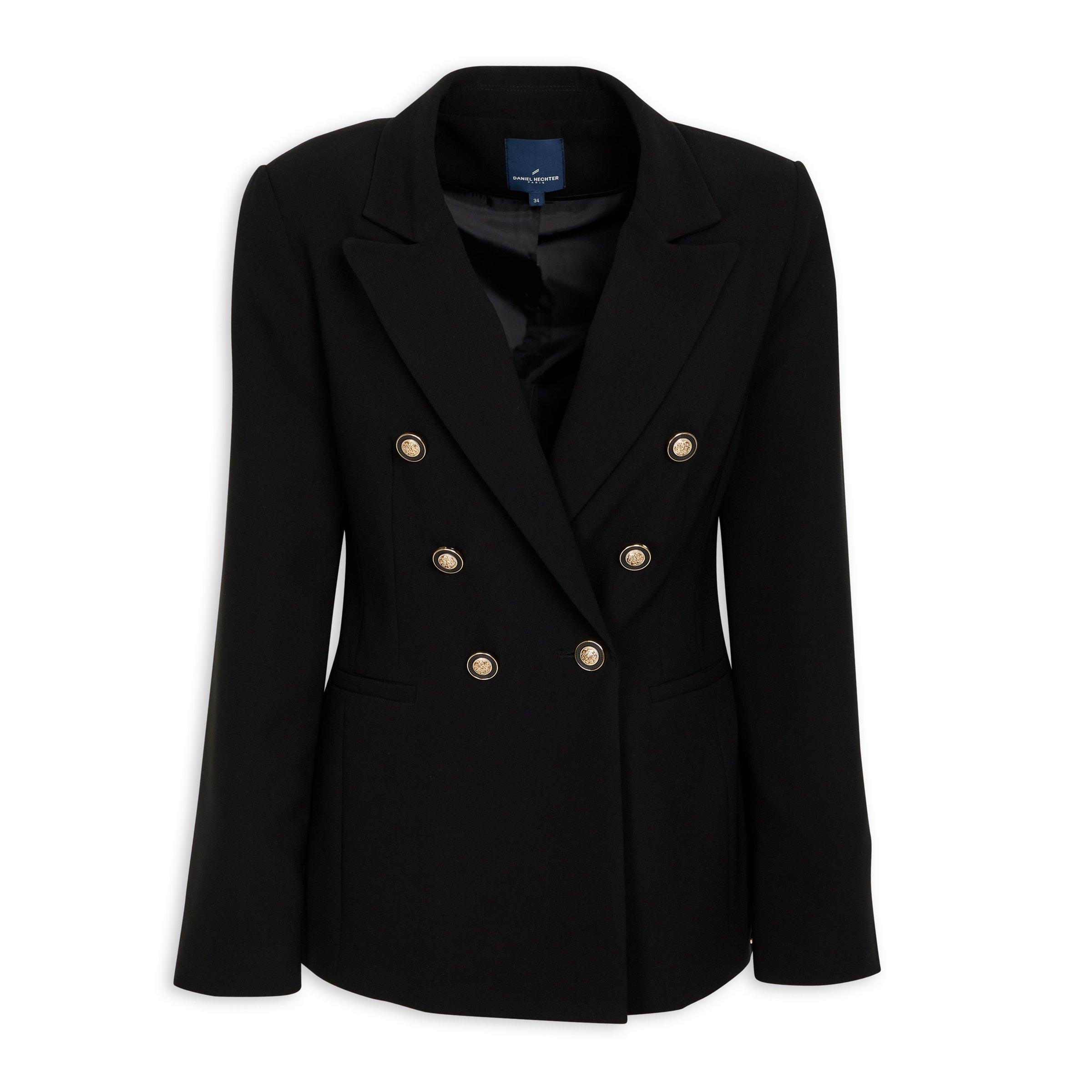 Daniel Hechter Black Double Breasted Blazer (3071988) | Truworths.co.za