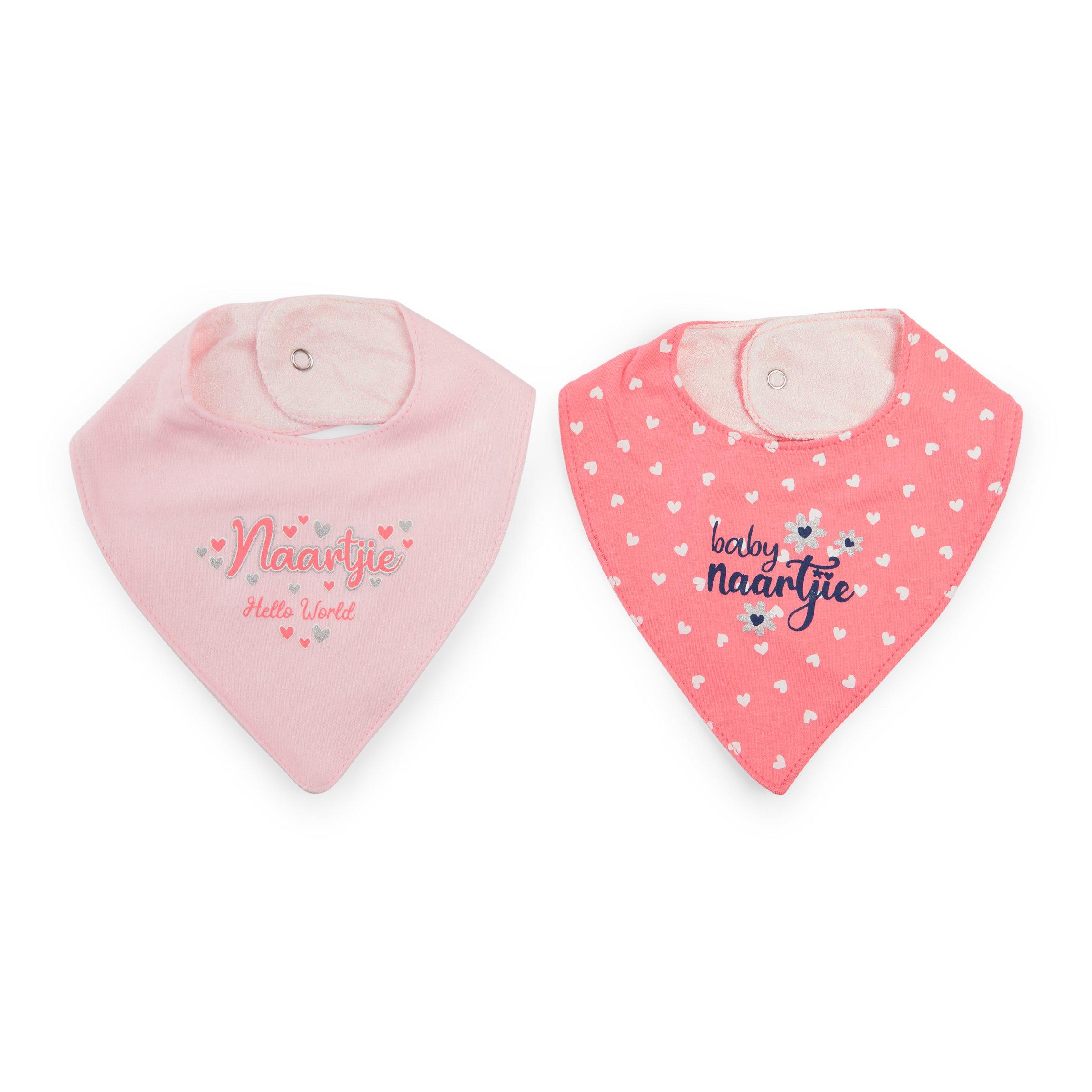 2-pack Newborn Girl Bibs (3072227) | Naartjie